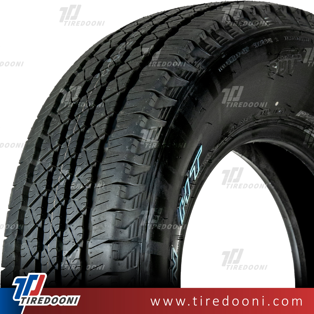 لاستیک خودرو جی پلنت سایز 255/70R15 مدل گل RO-HT